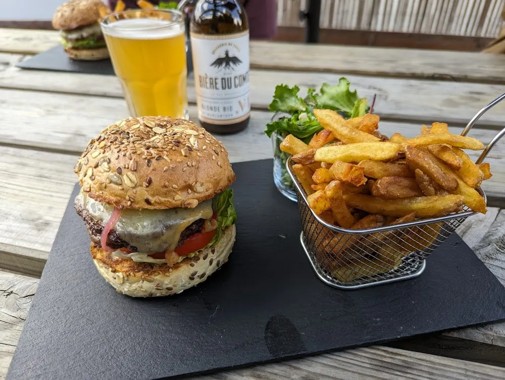 Burger Raclette Fumée